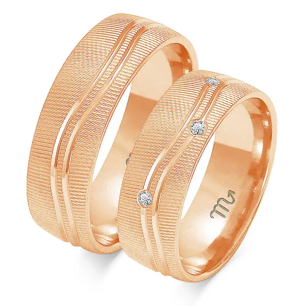 Obrączki ślubne - Wzór OZB 218