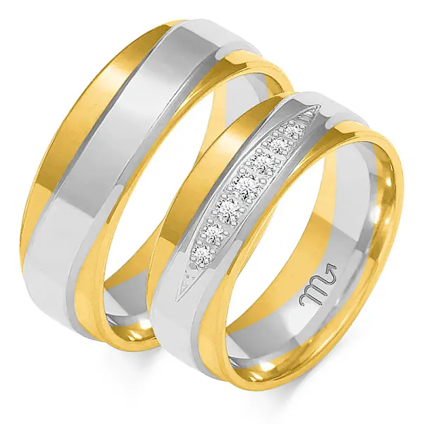 Obrączki ślubne - Wzór OZB 221