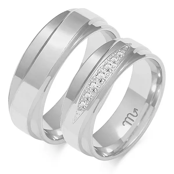 Obrączki ślubne - Wzór OZB 221