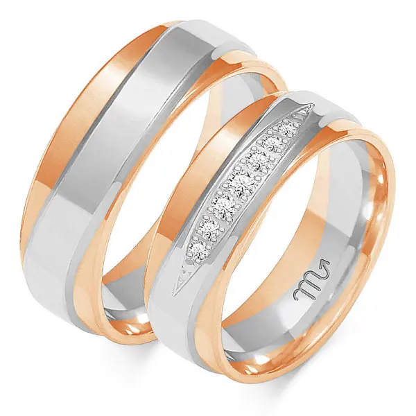 Obrączki ślubne - Wzór OZB 221