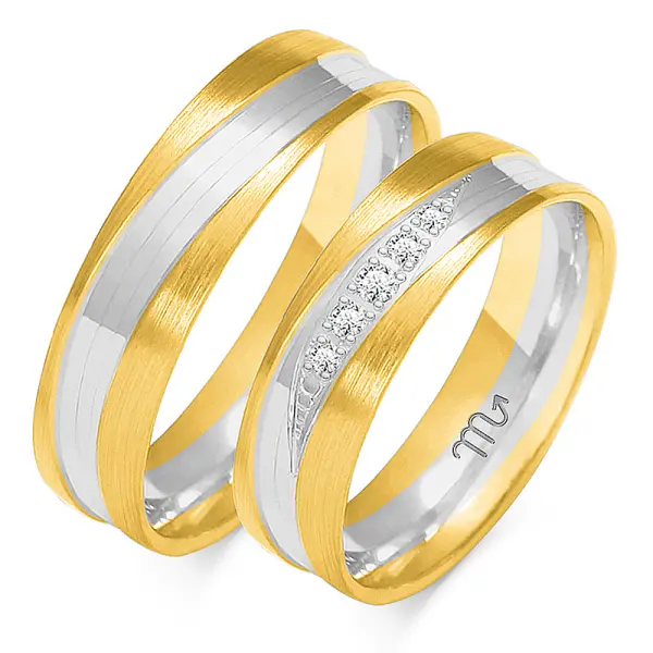 Obrączki ślubne - Wzór OZB 224