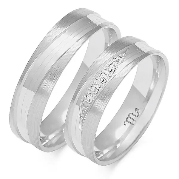 Obrączki ślubne - Wzór OZB 224