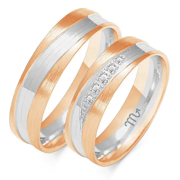 Obrączki ślubne - Wzór OZB 224