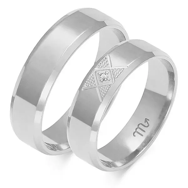 Obrączki ślubne - Wzór OZB 227