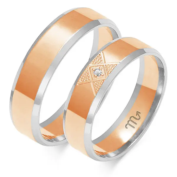 Obrączki ślubne - Wzór OZB 227