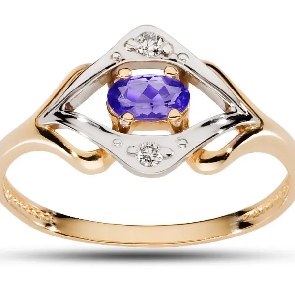 Pierścionek z brylantem - Wzór AZ0005