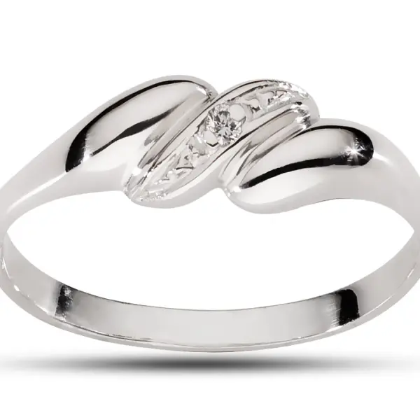 Pierścionek z brylantem - AZ0009