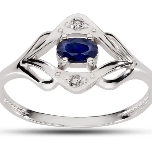 Pierścionek z brylantem - Wzór AZ0004