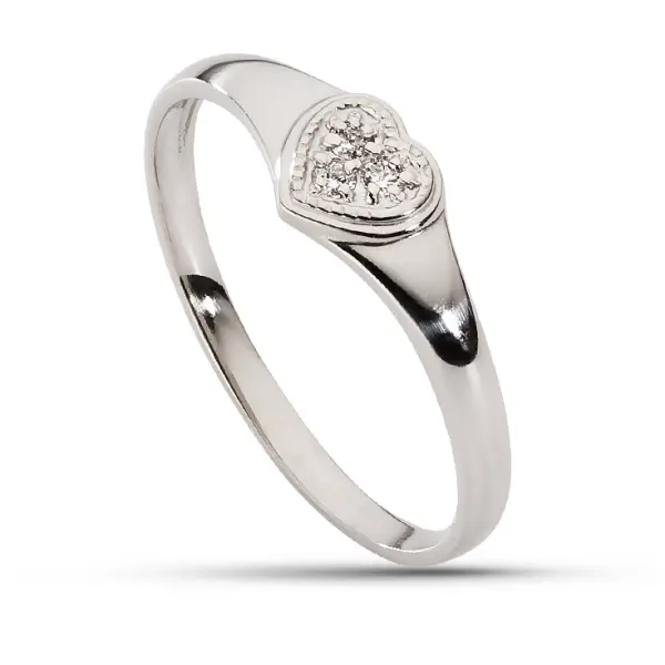 Pierścionek z brylantem - Wzór AZ0008