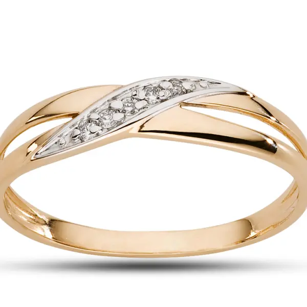 Pierścionek z brylantem - Wzór AZ0003