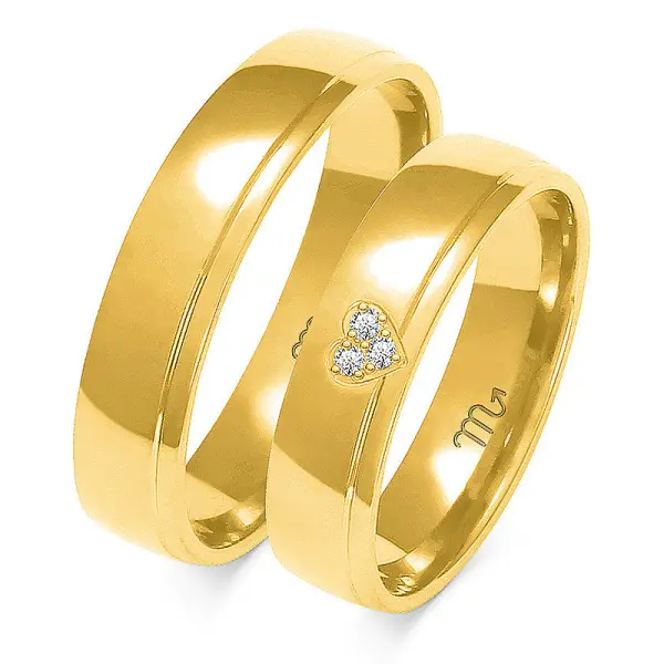 Obrączki ślubne - Wzór OZB 267