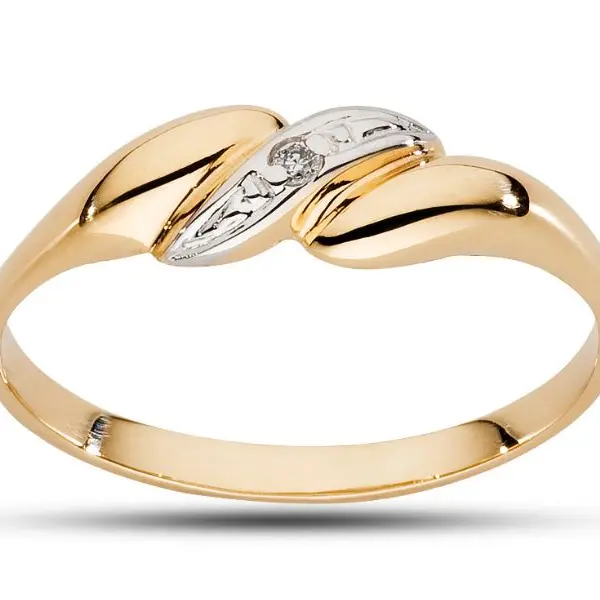 Pierścionek z brylantem - AZ0013