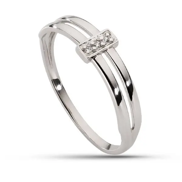 Pierścionek z brylantem - Wzór AZ0014