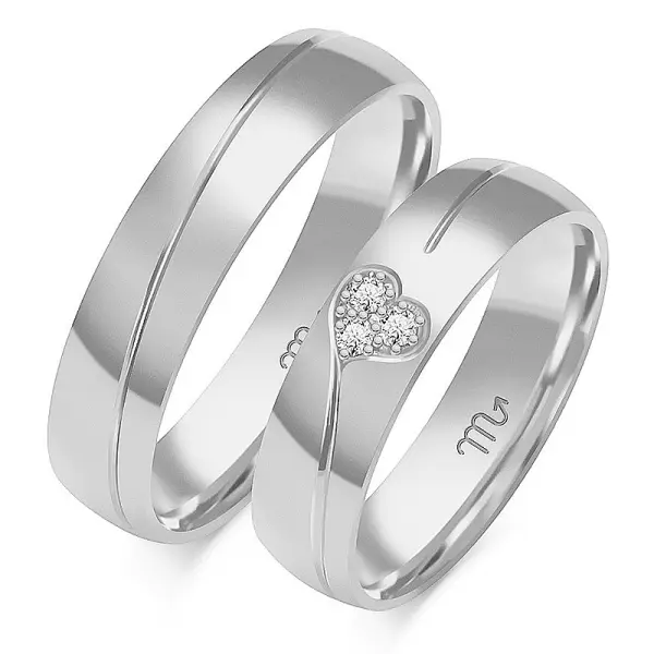 Obrączki ślubne - Wzór BJA 104