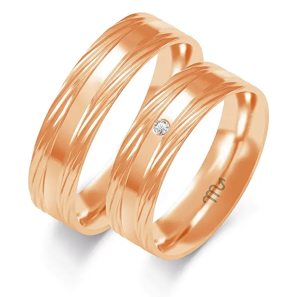 Obrączki ślubne - Wzór BJA 108