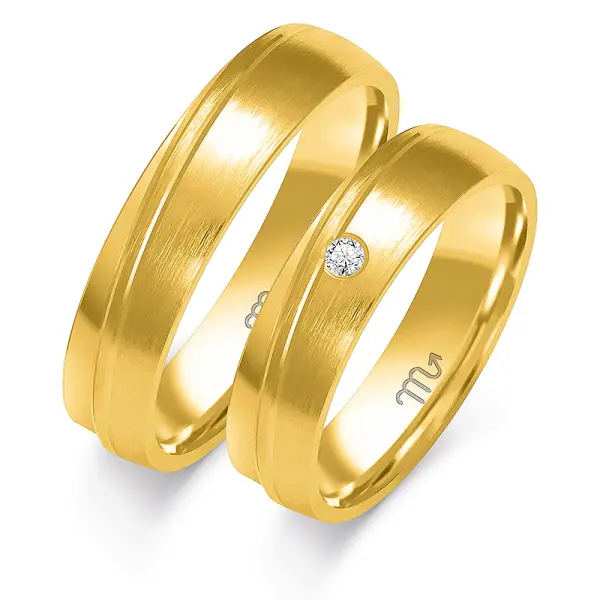 Obrączki ślubne - Wzór BJA 109