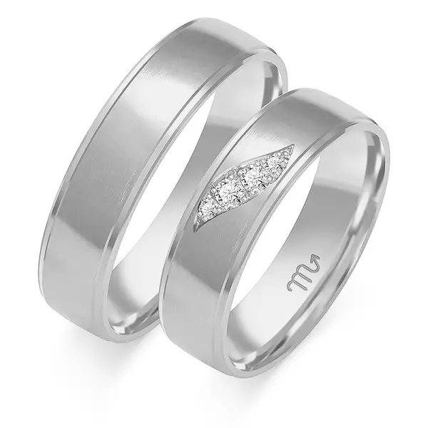 Obrączki ślubne - Wzór BJA 201