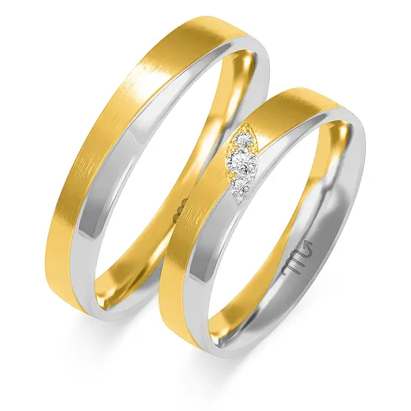 Obrączki ślubne - Wzór BJA 202