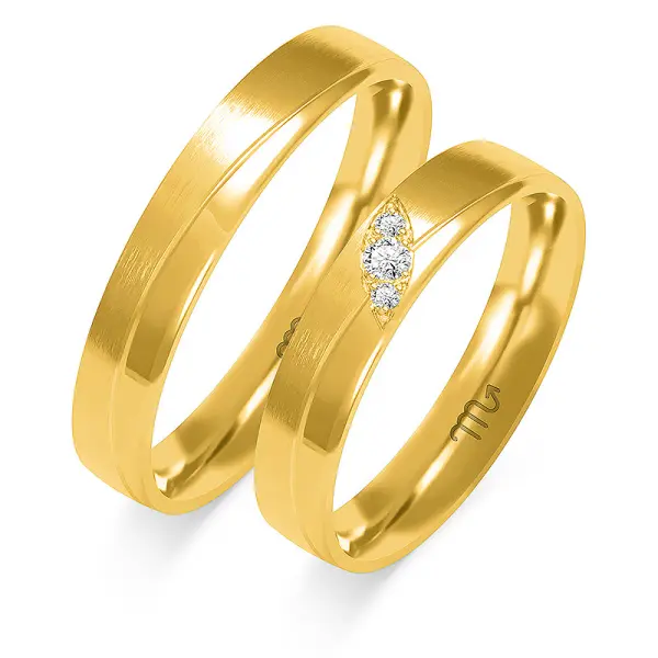 Obrączki ślubne - Wzór BJA 202