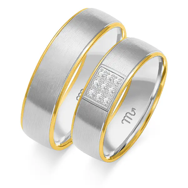 Obrączki ślubne - Wzór BJA 205