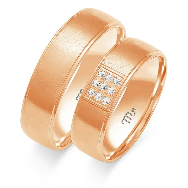 Obrączki ślubne - Wzór BJA 205