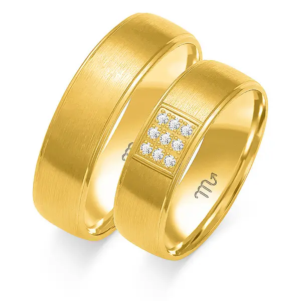 Obrączki ślubne - Wzór BJA 205