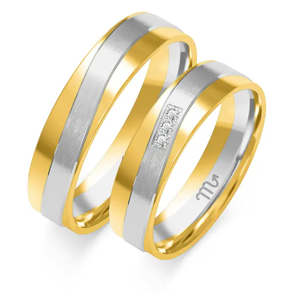 Obrączki ślubne - Wzór BJA 206