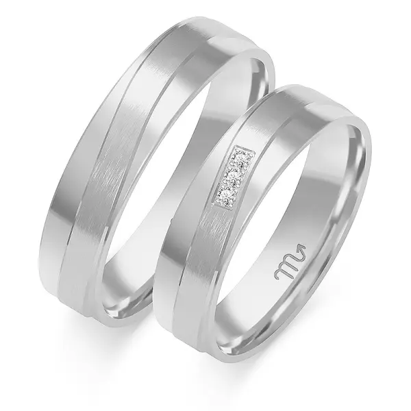 Obrączki ślubne - Wzór BJA 206