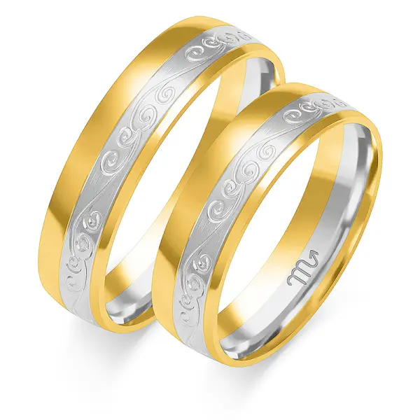 Obrączki ślubne - Wzór BJA 207