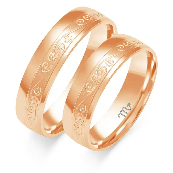 Obrączki ślubne - Wzór BJA 207