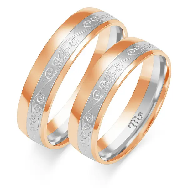 Obrączki ślubne - Wzór BJA 207