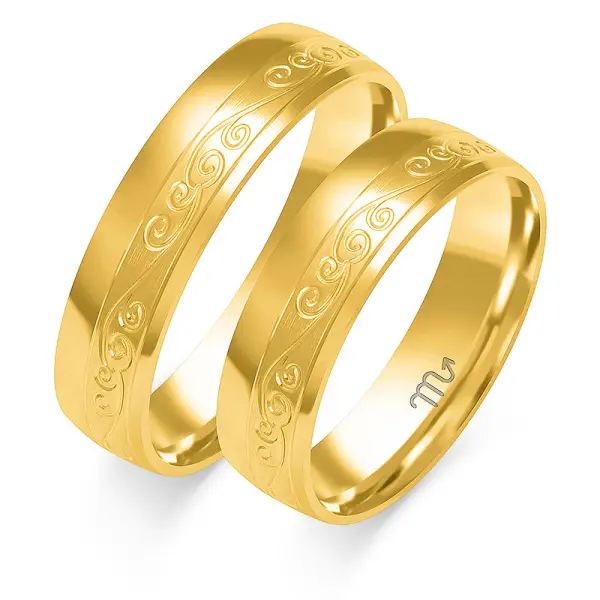 Obrączki ślubne - Wzór BJA 207