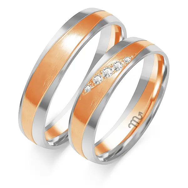 Obrączki ślubne - Wzór BJA 208