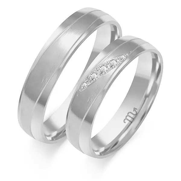 Obrączki ślubne - Wzór BJA 208