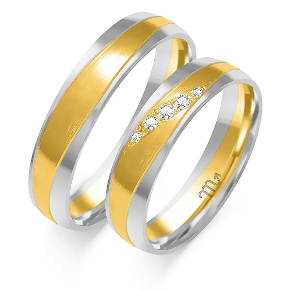 Obrączki ślubne - Wzór BJA 208