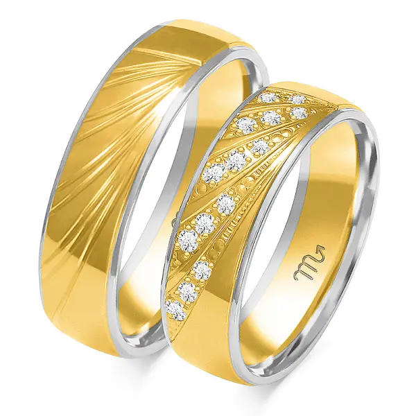 Obrączki ślubne - Wzór BJA 209