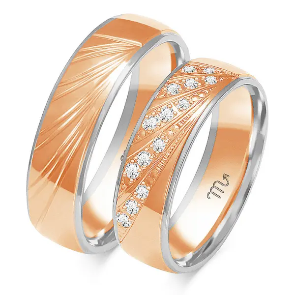 Obrączki ślubne - Wzór BJA 209