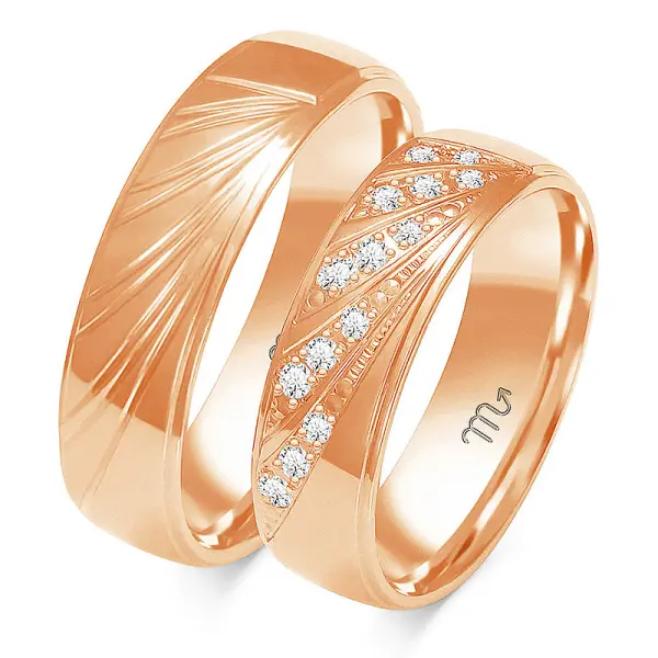 Obrączki ślubne - Wzór BJA 209