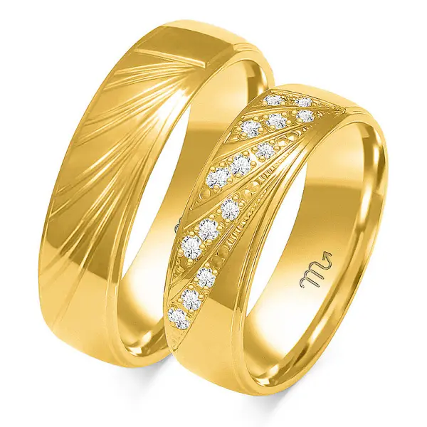 Obrączki ślubne - Wzór BJA 209