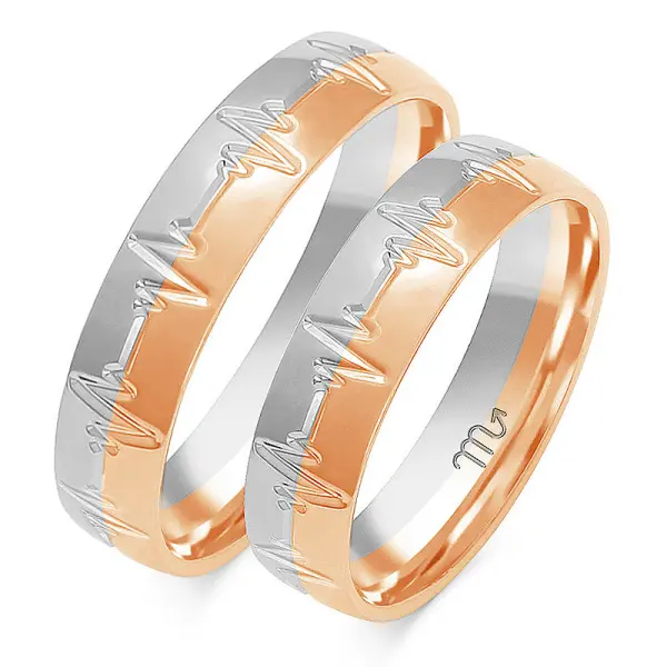 Obrączki ślubne - Wzór BJA 211