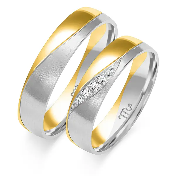 Obrączki ślubne - Wzór BJA 212