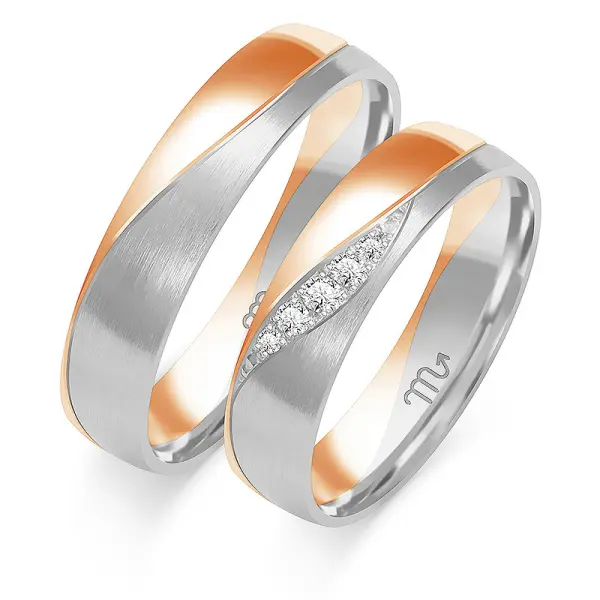 Obrączki ślubne - Wzór BJA 212