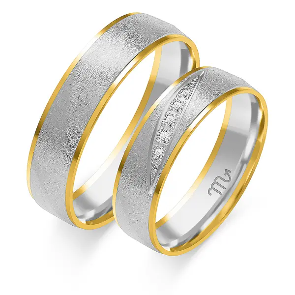 Obrączki ślubne - Wzór BJA 213