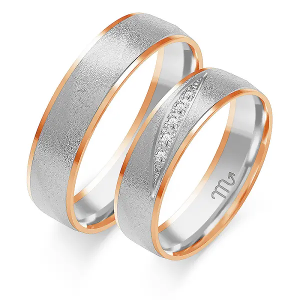 Obrączki ślubne - Wzór BJA 213