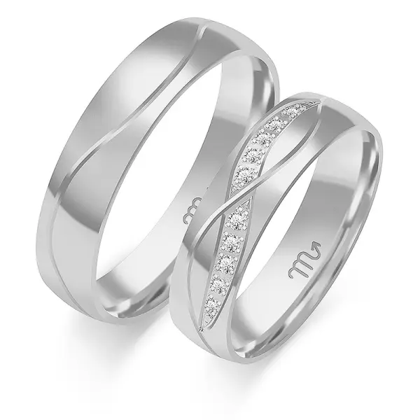 Obrączki ślubne - Wzór BJA 219