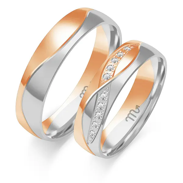 Obrączki ślubne - Wzór BJA 219