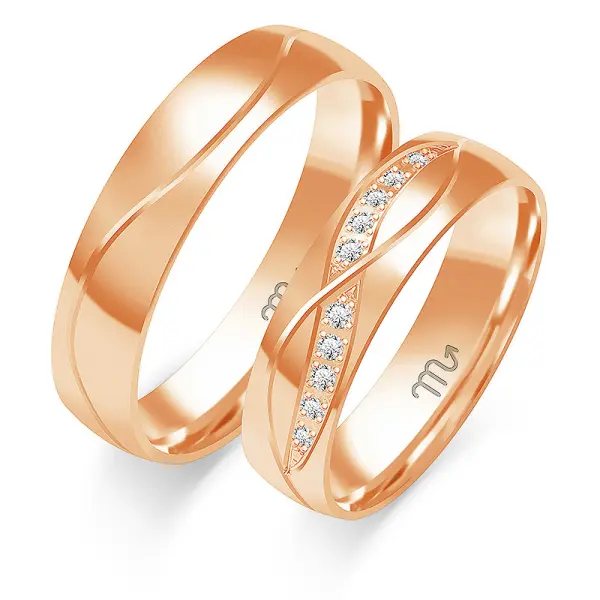 Obrączki ślubne - Wzór BJA 219