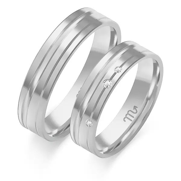 Obrączki ślubne - Wzór BJA 220