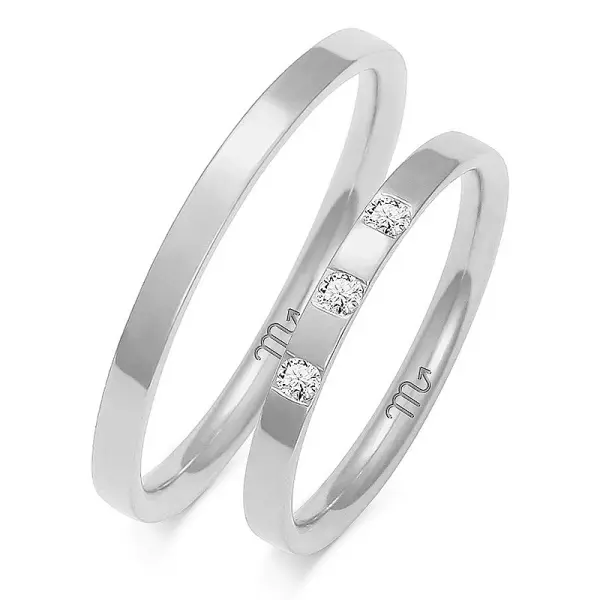 Obrączki ślubne - Wzór OG 61