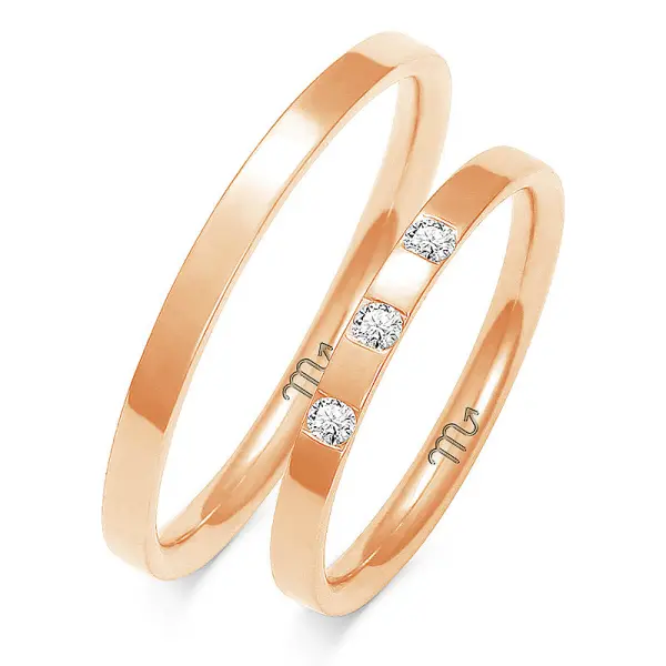 Obrączki ślubne - Wzór OG 61